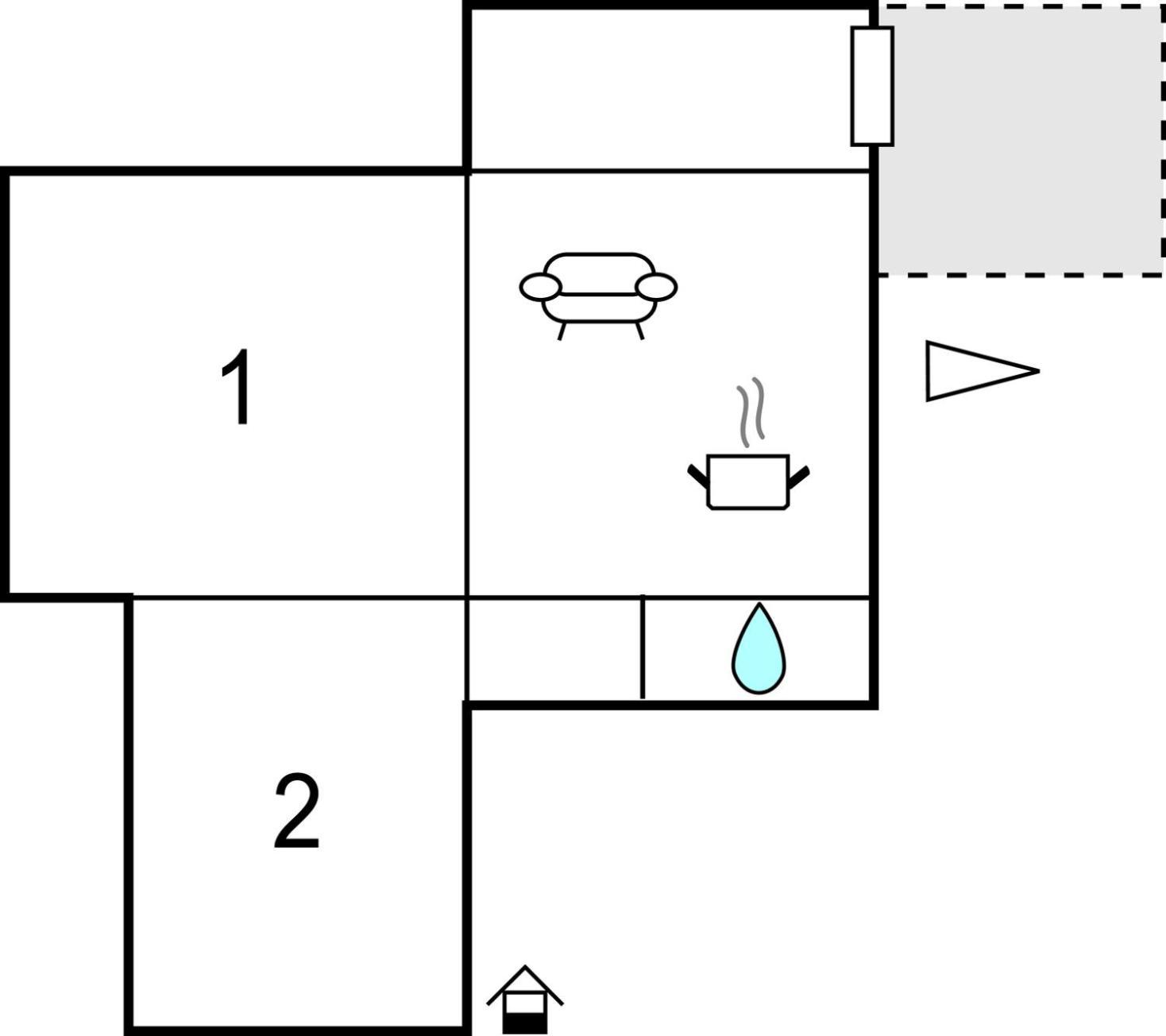 2 Bedroom Nice Apartment In Πόρετς Εξωτερικό φωτογραφία